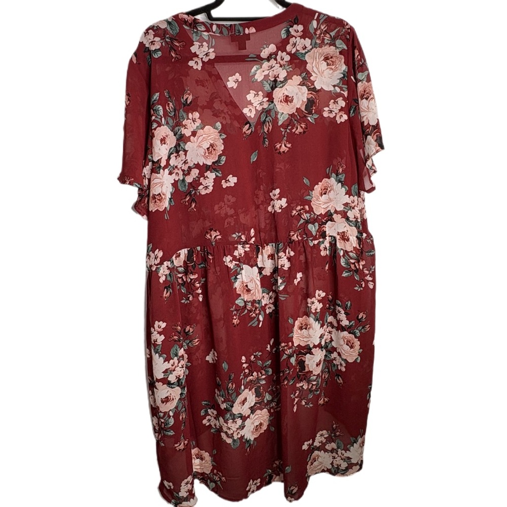 Torrid Lexie Floral Babydoll Tunic size 3 - Picture 5 of 12